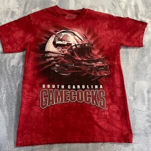 Sick small red gamecocks graphic